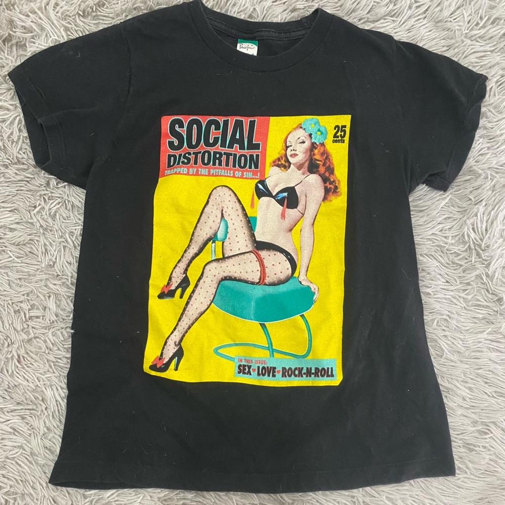 Social distortion shirt